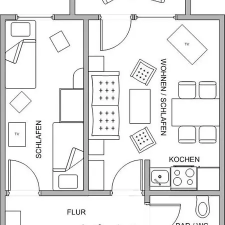 Nordspitze Apartamento Cuxhaven